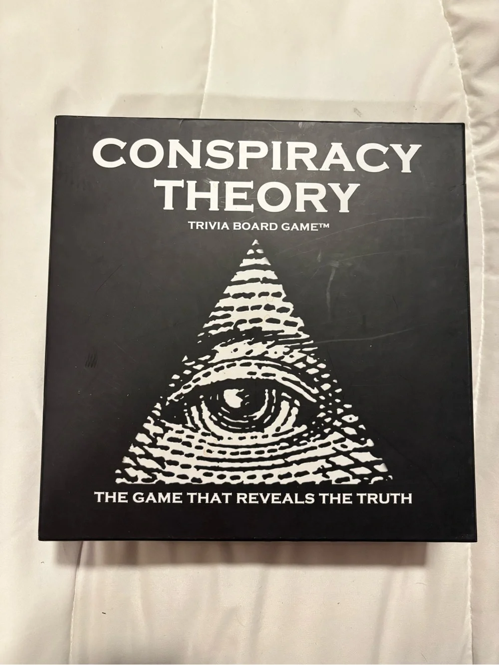 Conspiracy Theory Trivia Board Game by Neddy Games Complete Brand New Open Box